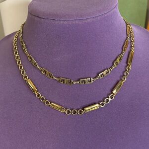 Givenchy Gold Choker Necklace